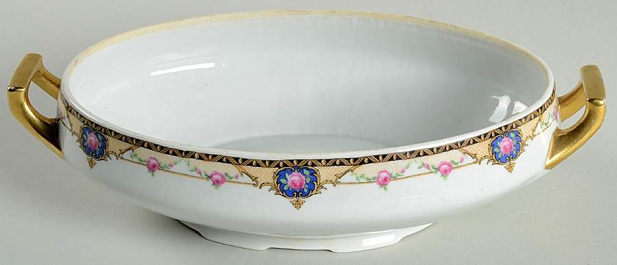 ALZ1 Oval Vegetable No Lid by A Laufer (Czech)-1