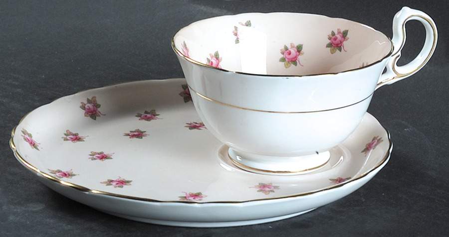 B5183-3 Snack Plate & Cup Set by John  Aynsley & Sons-1