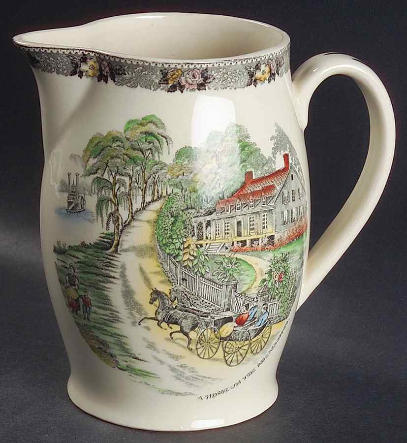 American Ways & Days (Multicolor) 36 Oz Pitcher by Adams China-1