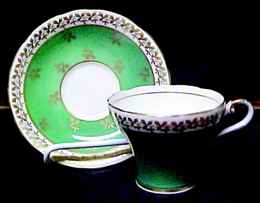 6880 Flat Cup & Saucer Set by John  Aynsley & Sons-1