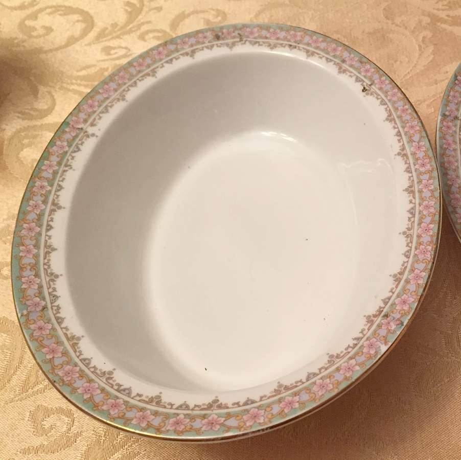 AUS288 9" Oval Vegetable Bowl by Austria-1