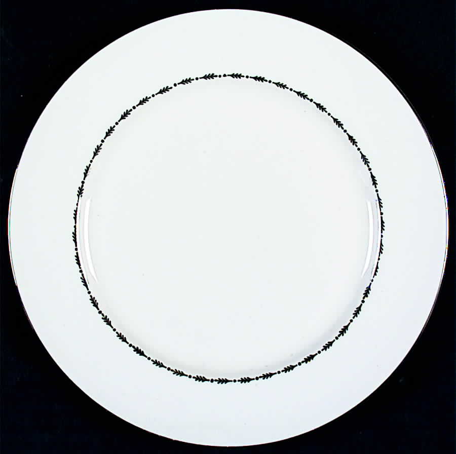 Minuet (Smooth) Salad Plate by John  Aynsley & Sons-1