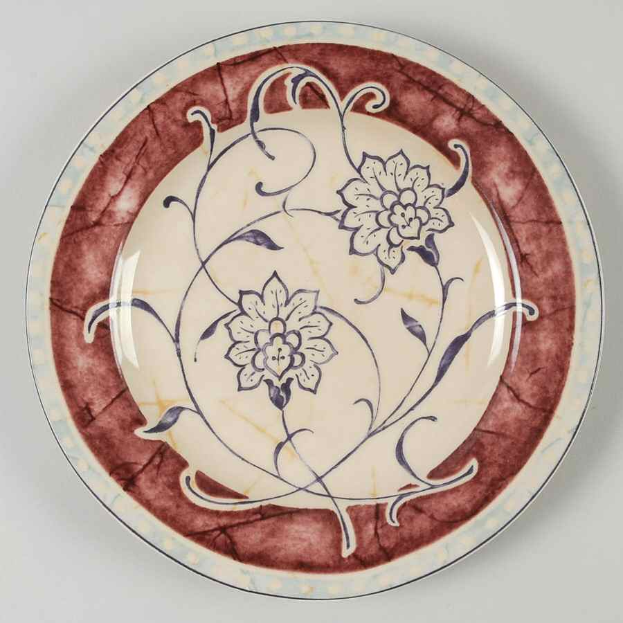 Mehndi Salad Plate by 222 Fifth (PTS)-1
