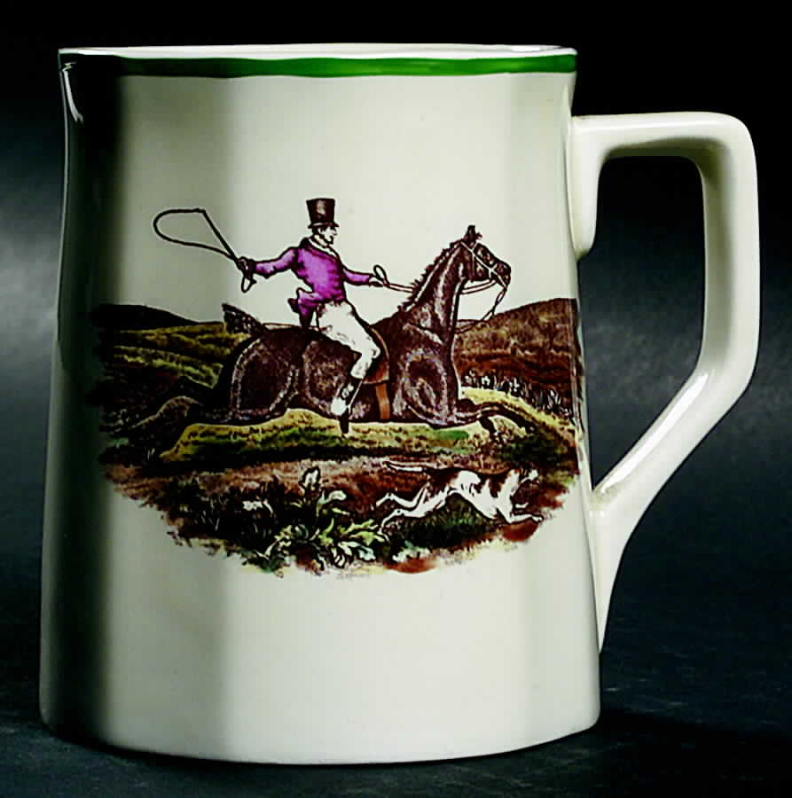 Sporting Scenes Mug by Adams China-1