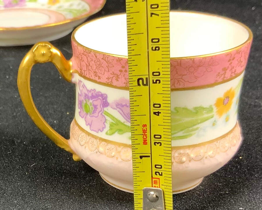 2874 Flat Cup by A & D Limoges-1