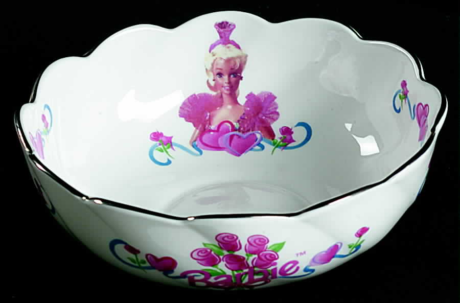 Barbie 5" Round Scalloped Dish by John  Aynsley & Sons-1