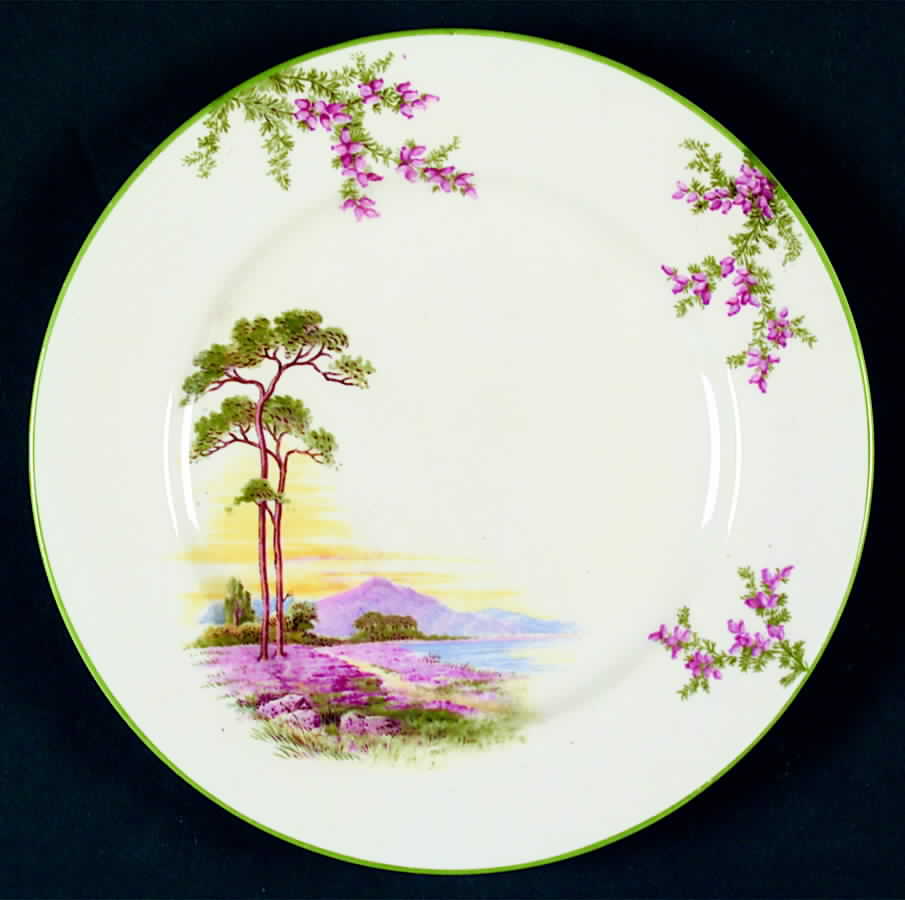 B3944 Dessert/Pie Plate by John  Aynsley & Sons-1