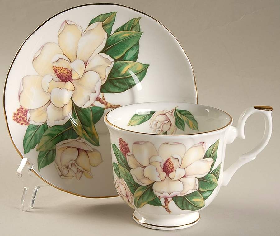 6515 Footed Cup & Saucer Set by Allyn Nelson-1