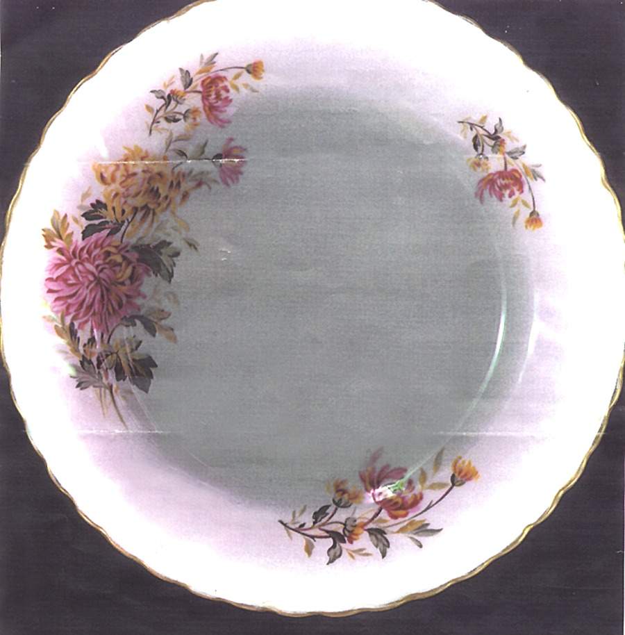 Chrysanthemum Dinner Plate by Adderley-1