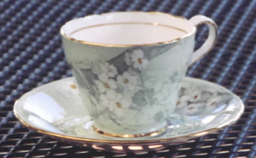 C1529-1 Footed Cup & Saucer Set by John  Aynsley & Sons-1