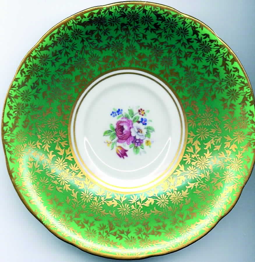 828 Saucer by John  Aynsley & Sons-1
