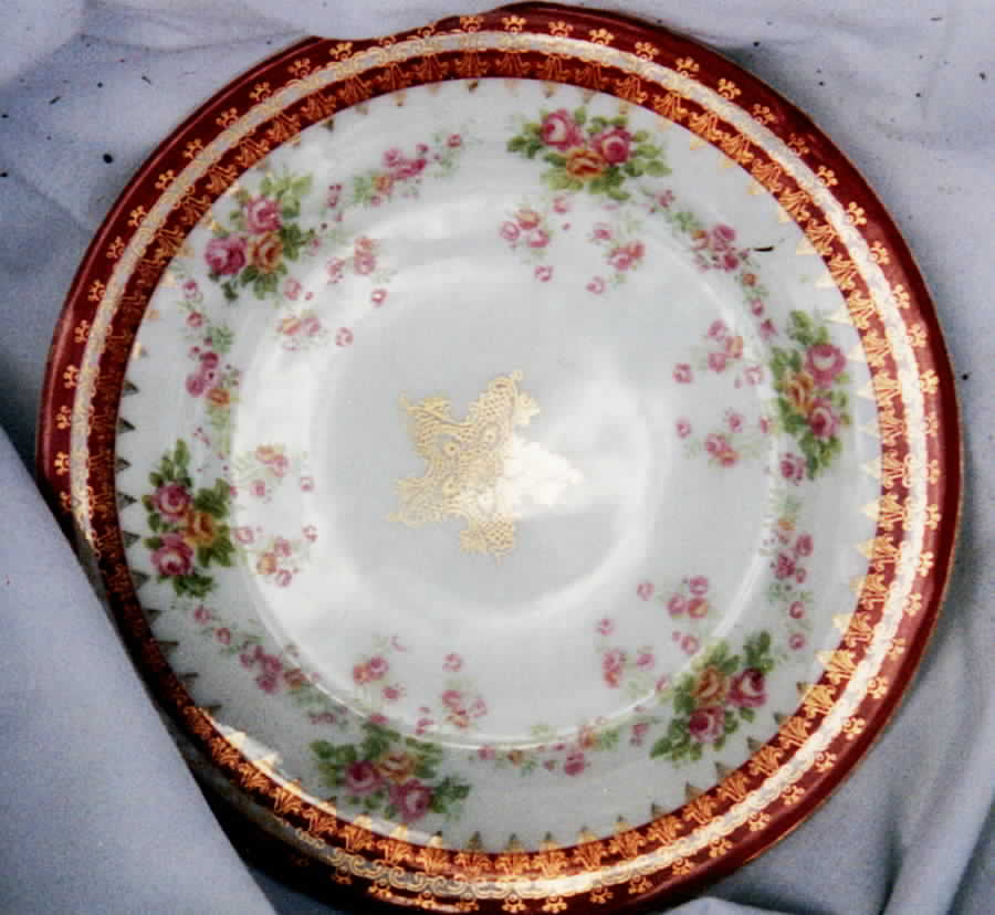 AUS298 Bread & Butter Plate by Austria-1