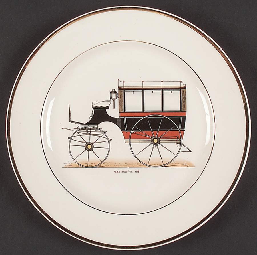 Coach Series Luncheon Plate by Atlas China Co-1