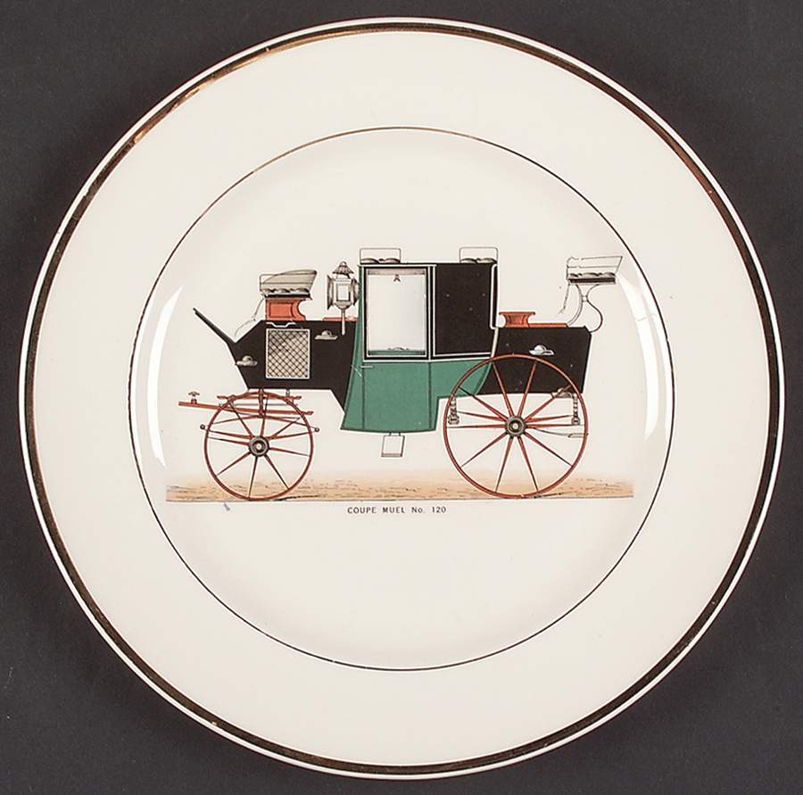 Coach Series Luncheon Plate by Atlas China Co-1