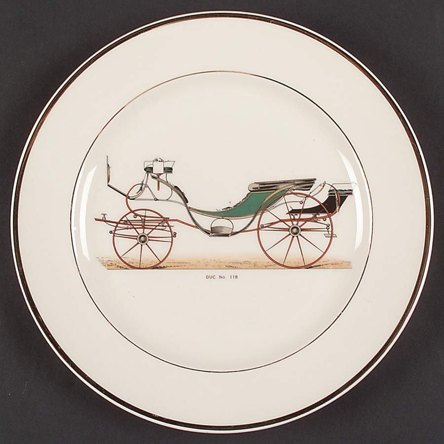 Coach Series Luncheon Plate by Atlas China Co-1