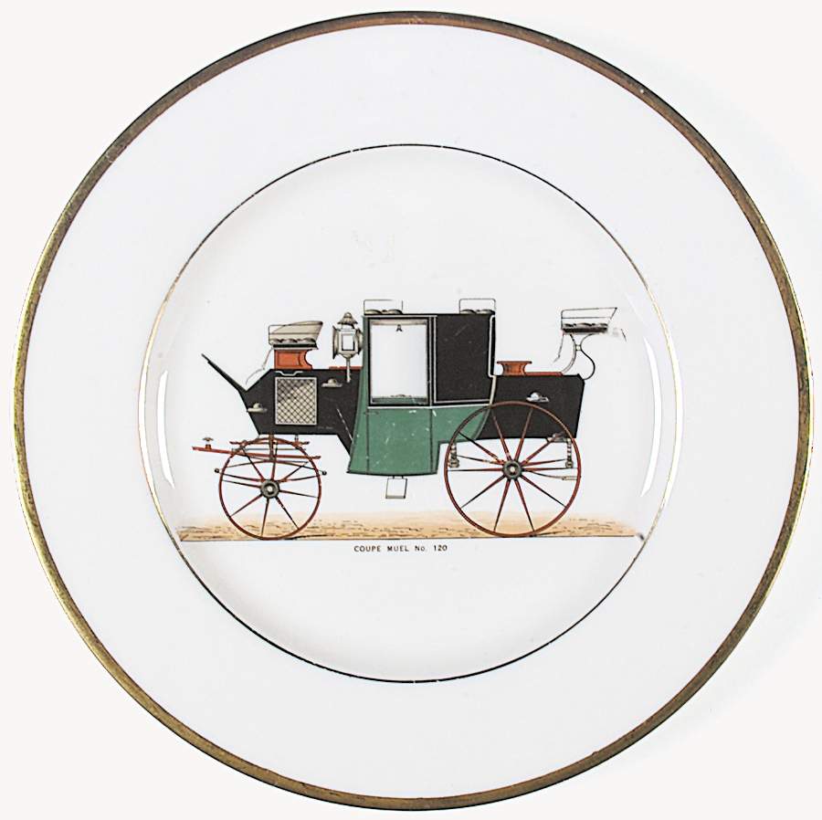 Coach Series Dinner Plate by Atlas China Co-1