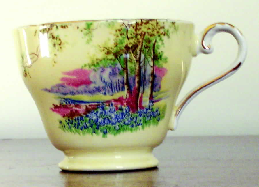 C493-7 Footed Cup by John  Aynsley & Sons-1