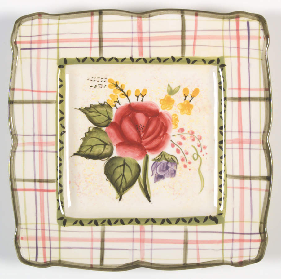 Laura Square Salad Plate by 222 Fifth (PTS)-1