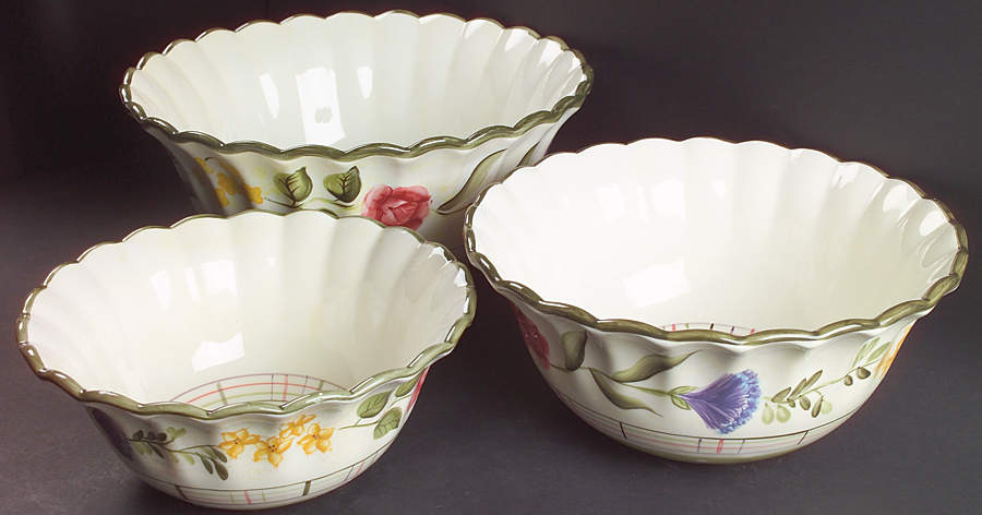 Laura (3 Piece) Mixing Bowl Set by 222 Fifth (PTS)-1