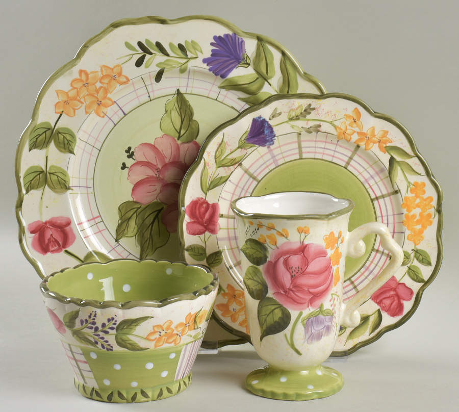 Laura 4 Piece Place Setting by 222 Fifth (PTS)-1