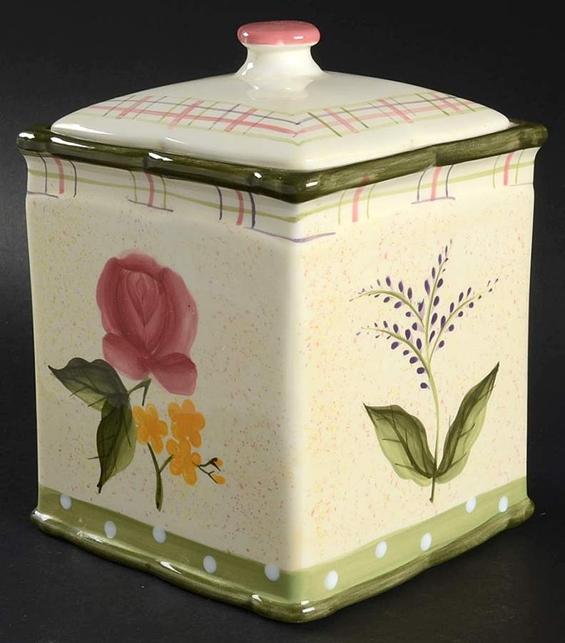 Laura Small Canister & Lid by 222 Fifth (PTS)-1