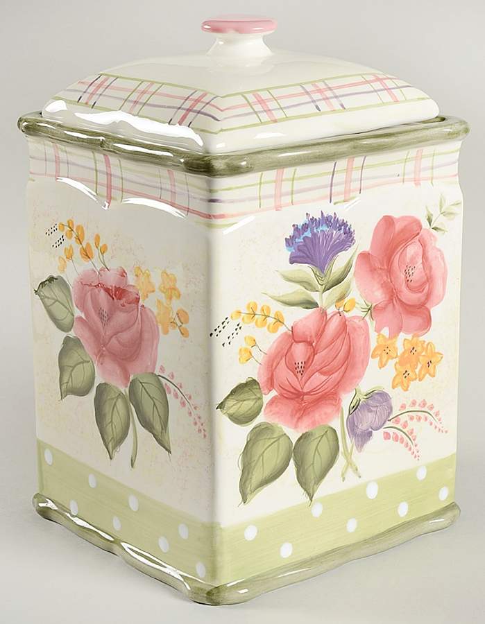 Laura Large Canister & Lid by 222 Fifth (PTS)-1