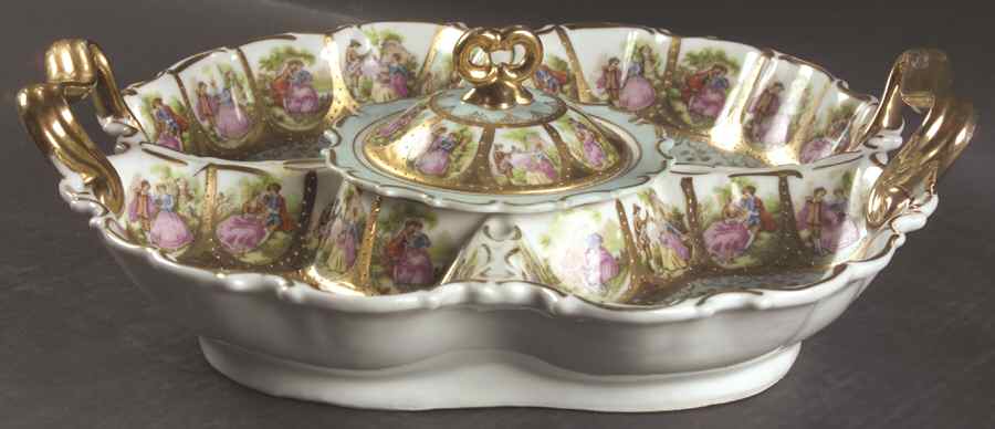4562 4 Part Relish with Center Lid by Arnart-1