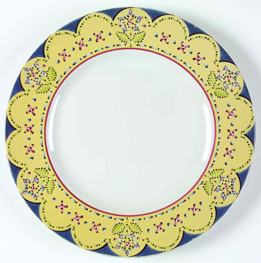 Homespun Dinner Plate by 222 Fifth (PTS)-1
