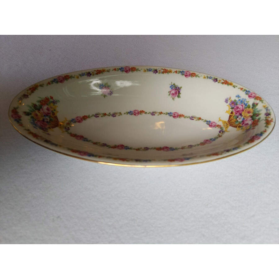 ALT347 9" Oval Vegetable Bowl by Altrohlau-1