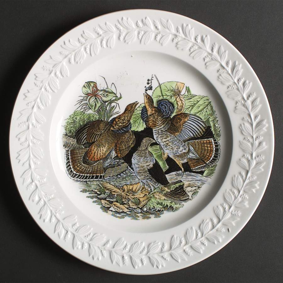 Birds of America Dinner Plate by Adams China-1
