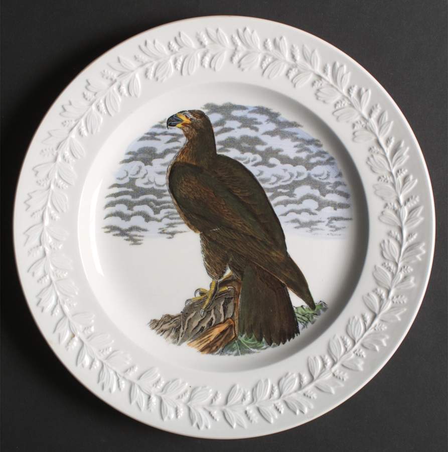 Birds of America Dinner Plate by Adams China-1