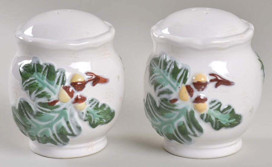 Vintage Pine Salt & Pepper Set by Ambiance-1