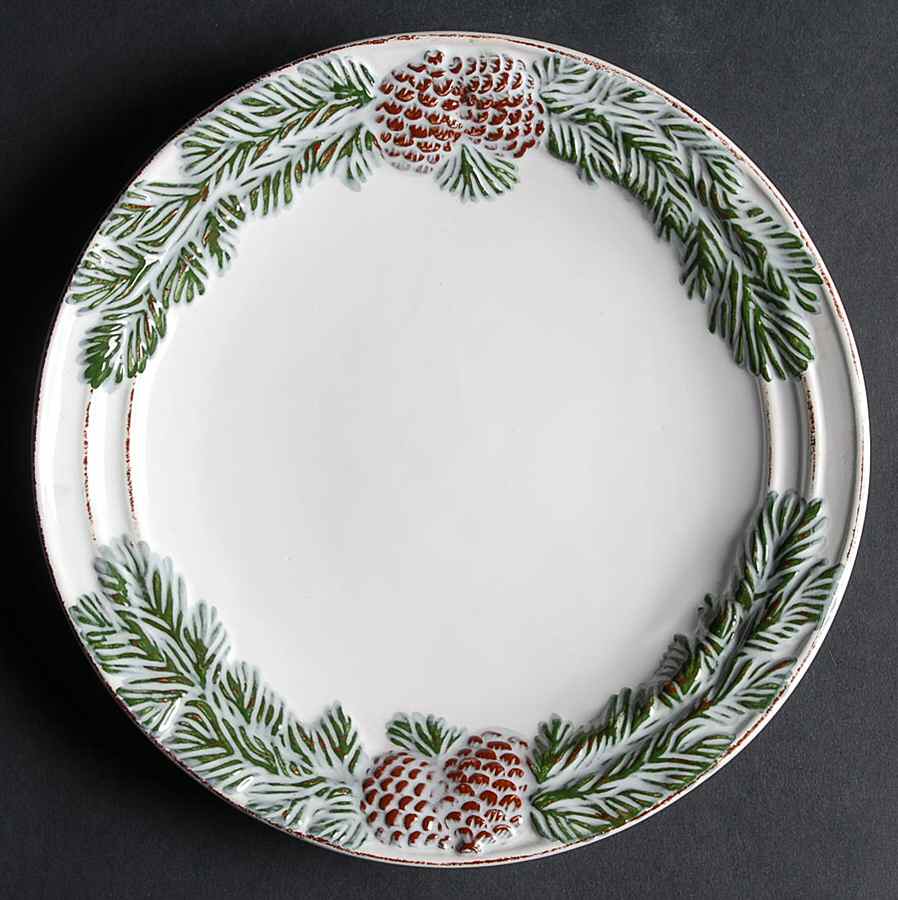 Vintage Pine Salad Plate by Ambiance-1