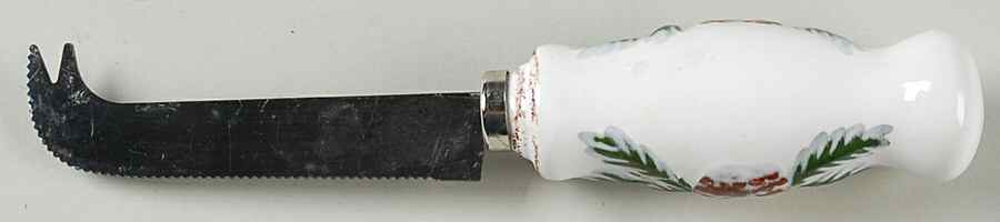 Vintage Pine Cheese Knife with Stainless Blade by Ambiance-1