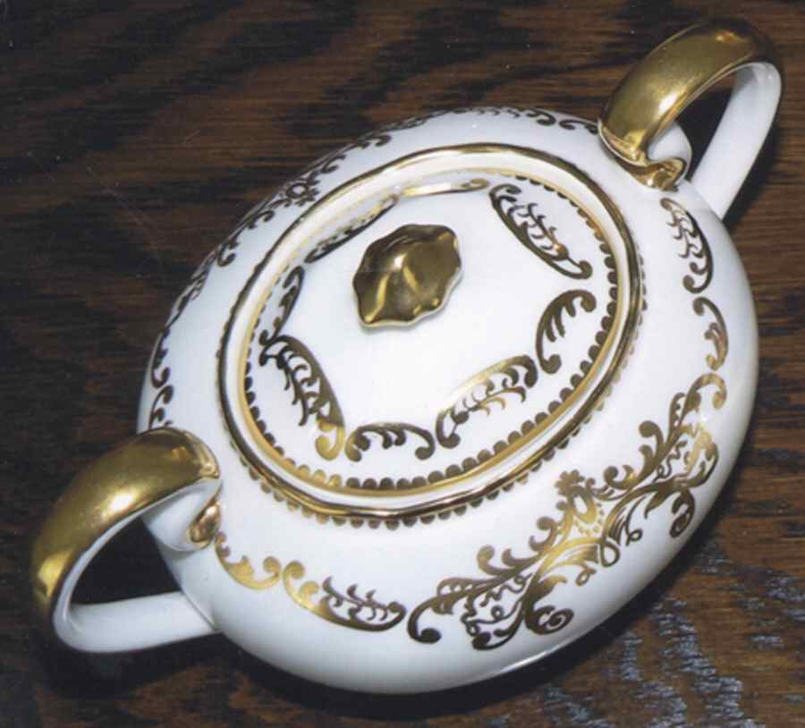 7977 Sugar Bowl & Lid by John  Aynsley & Sons-1