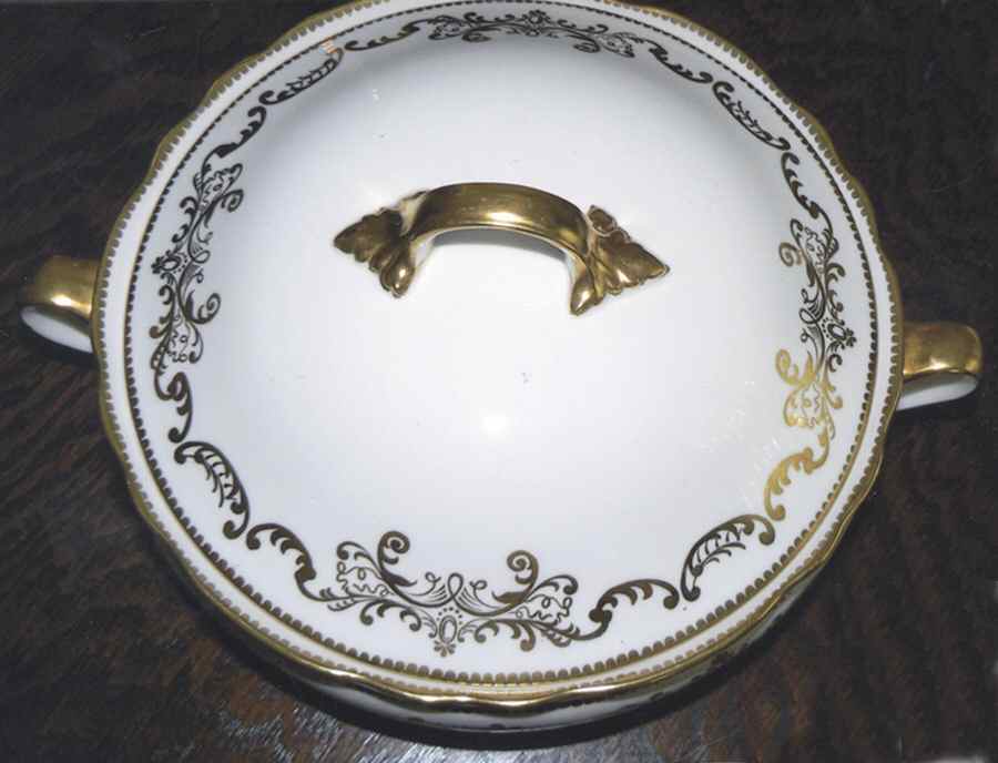 7977 Round Covered Vegetable by John  Aynsley & Sons-1