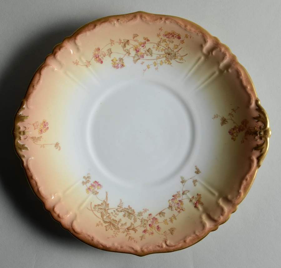 Spray No. 43 Handled Cake Plate by Adderley-1