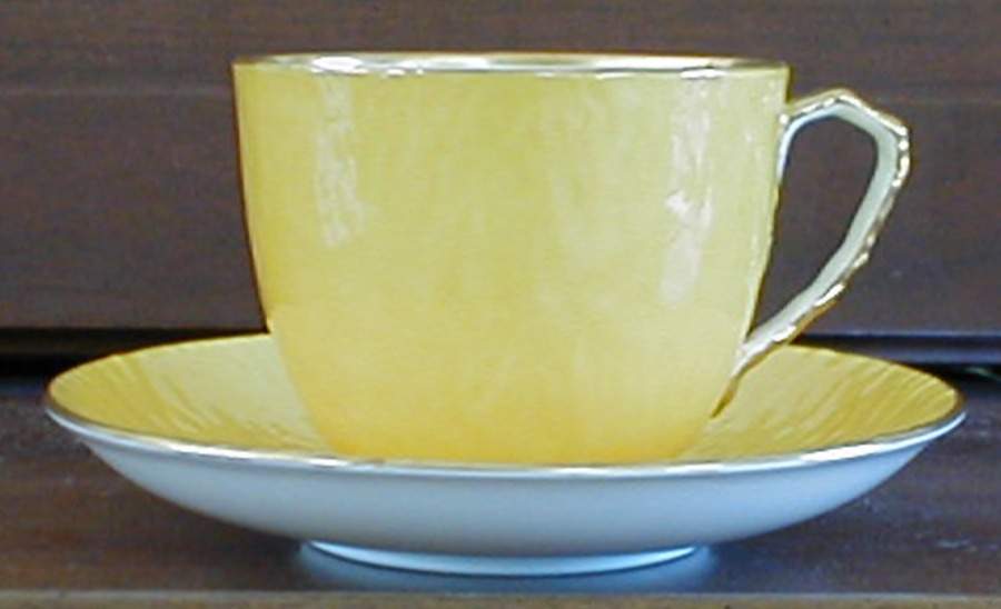 B3346 Footed Cup & Saucer Set by John  Aynsley & Sons-1