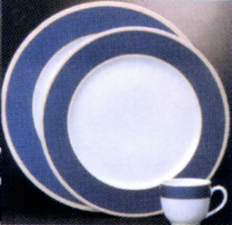 Quadrille Dinner Plate by Apilco-1
