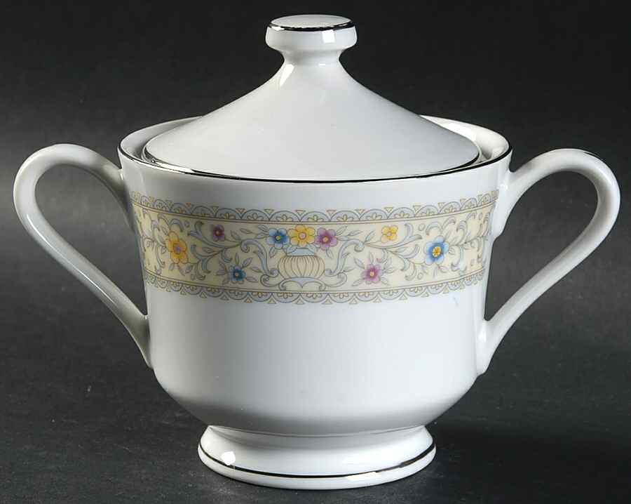 Renaissance Sugar Bowl & Lid by Ambiance-1