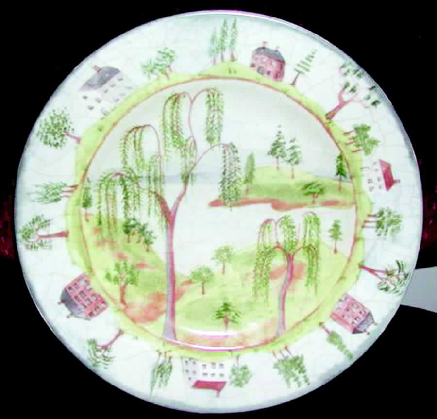 Porters Wheel Dinner Plate by 222 Fifth (PTS)-1