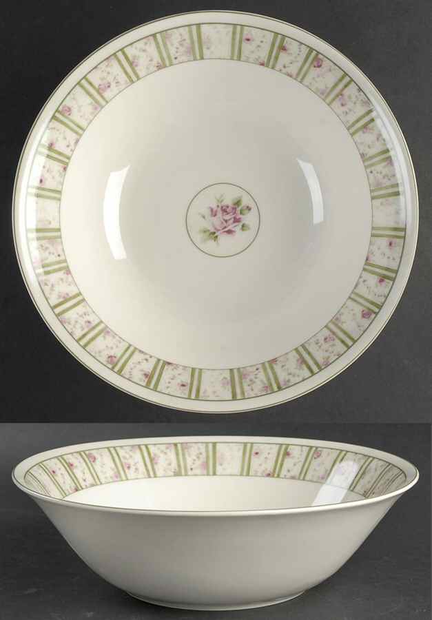 Penny's Roses 10" Round Vegetable Bowl by 222 Fifth (PTS)-1