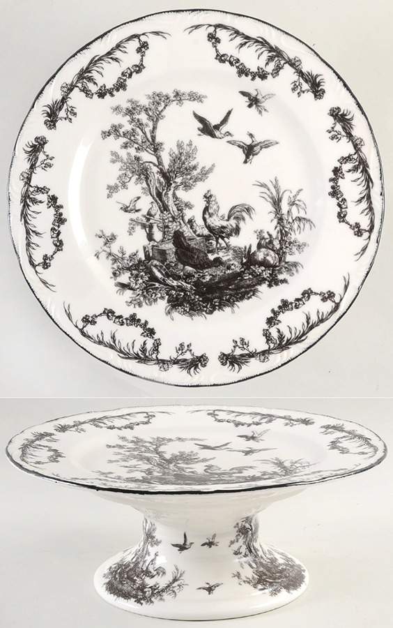 AUV2 10" Diameter Pedestal Cake Stand by Aux Au Provence-1
