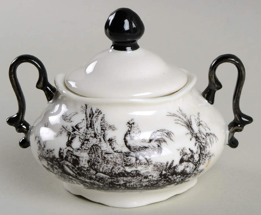AUV2 Mini Sugar Bowl & Lid by Aux Au Provence-1