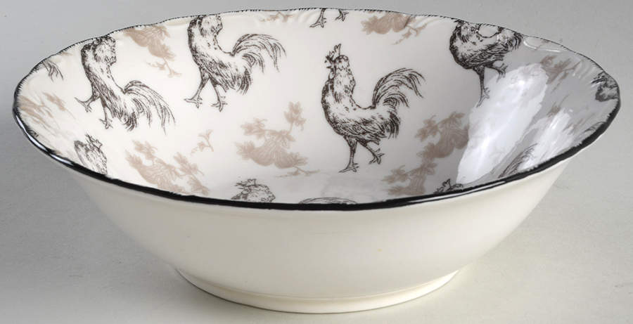 AUV2 9" Round Vegetable Bowl by Aux Au Provence-1