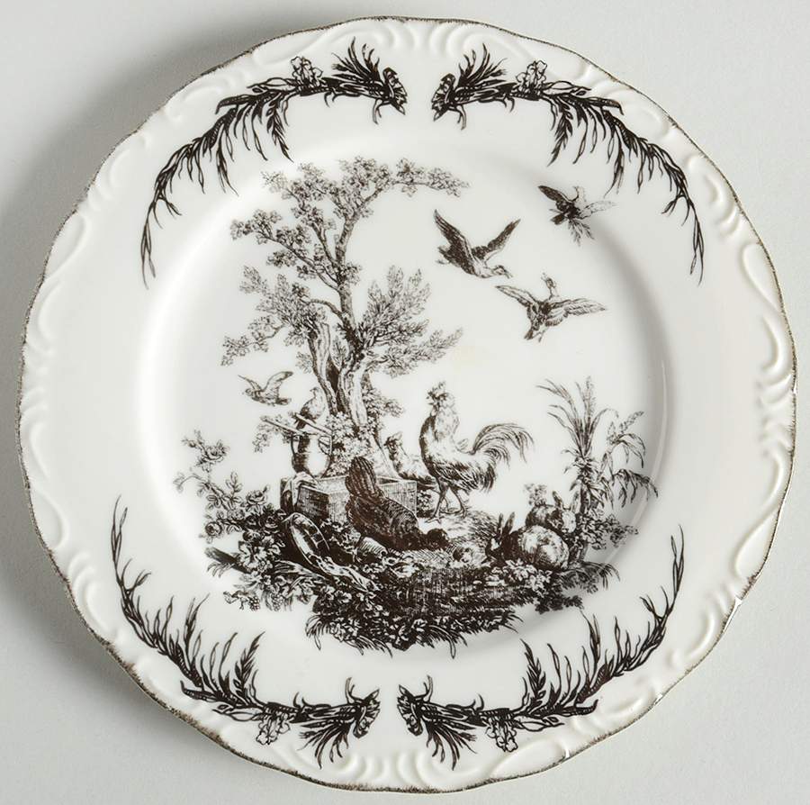 AUV2 Salad Plate by Aux Au Provence-1