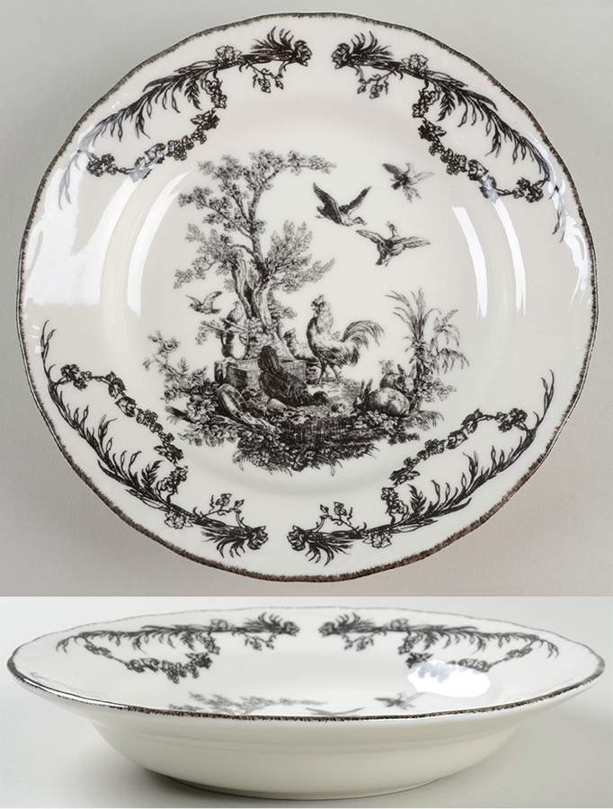 AUV2 Rim Soup Bowl by Aux Au Provence-1