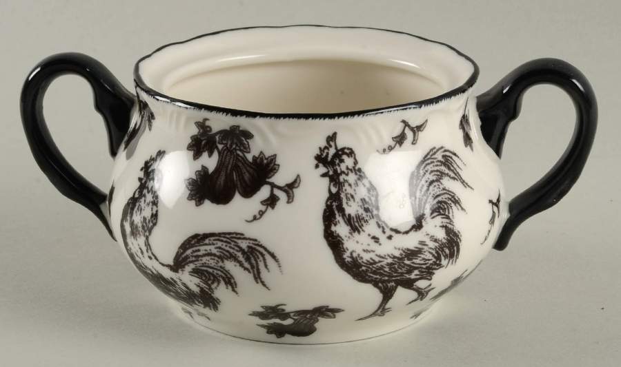 AUV2 Sugar Bowl No Lid by Aux Au Provence-1