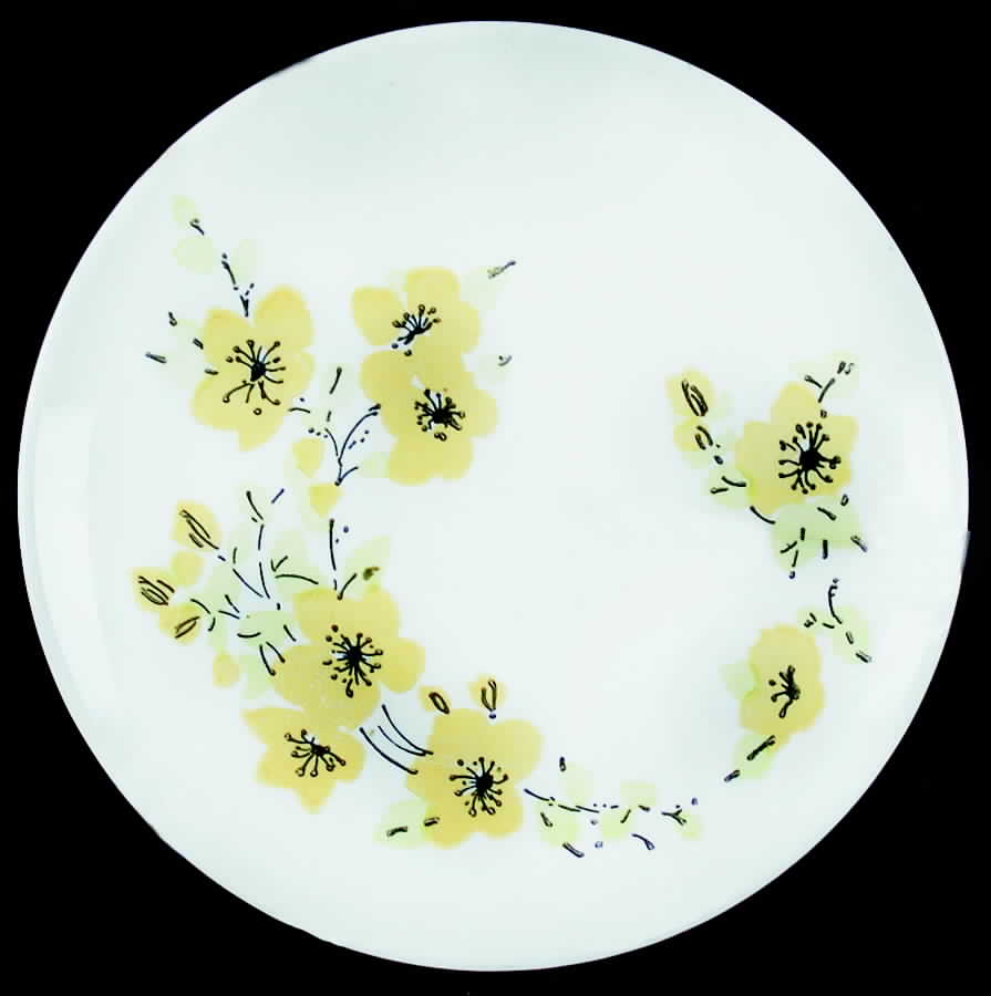 Dogwood Bread & Butter Plate by Anchor Hocking-1