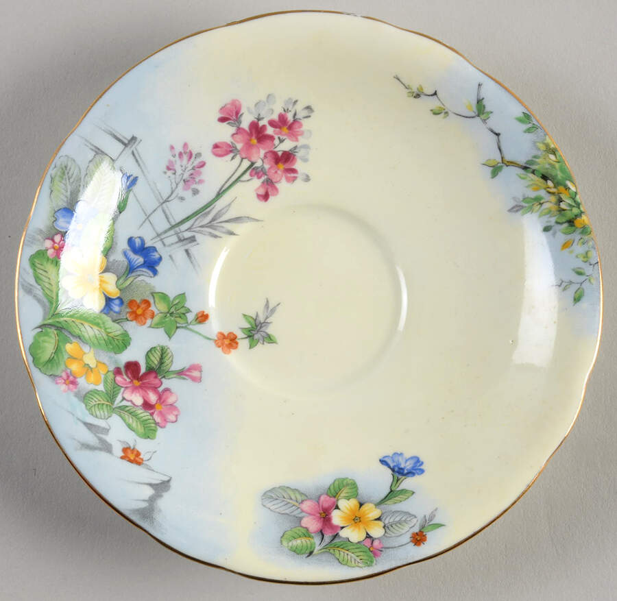 B5137-5 Saucer by John  Aynsley & Sons-1